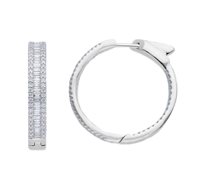 Orecchini Babila Milano Donna in Oro bianco Diamante 289388BB